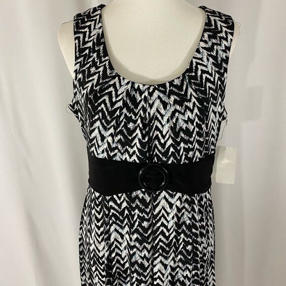 NWT Perception Black and White Dress - Picture 3 of 7